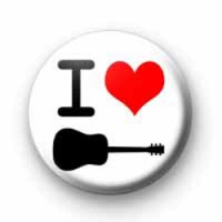 I Love Acoustic badges